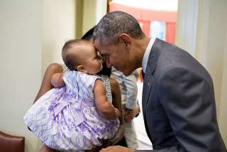 Two heads are better than one. July, 17 2015White House Photo by Pete Souza